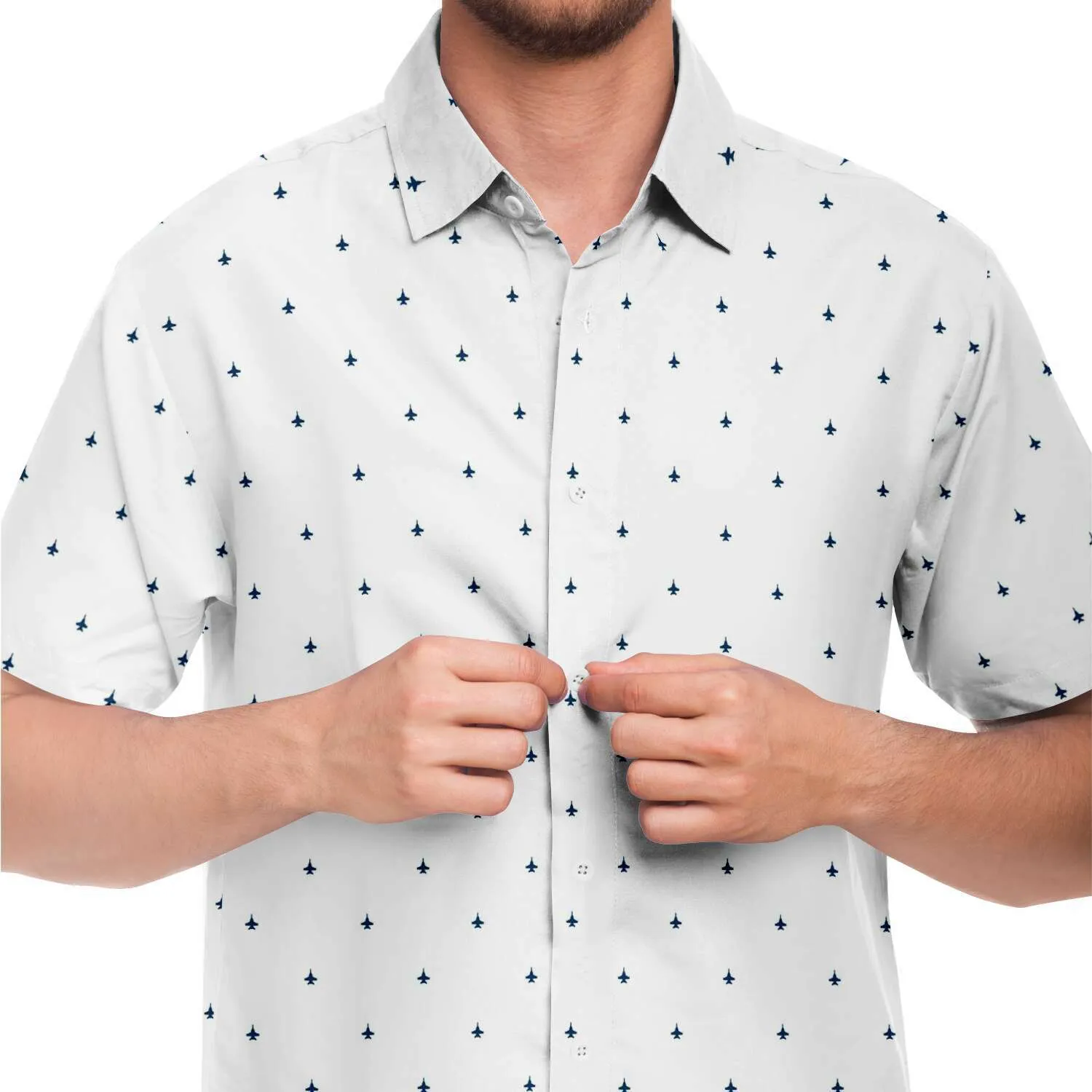 ANY Aircraft Subtle Mens Button Down Shirt