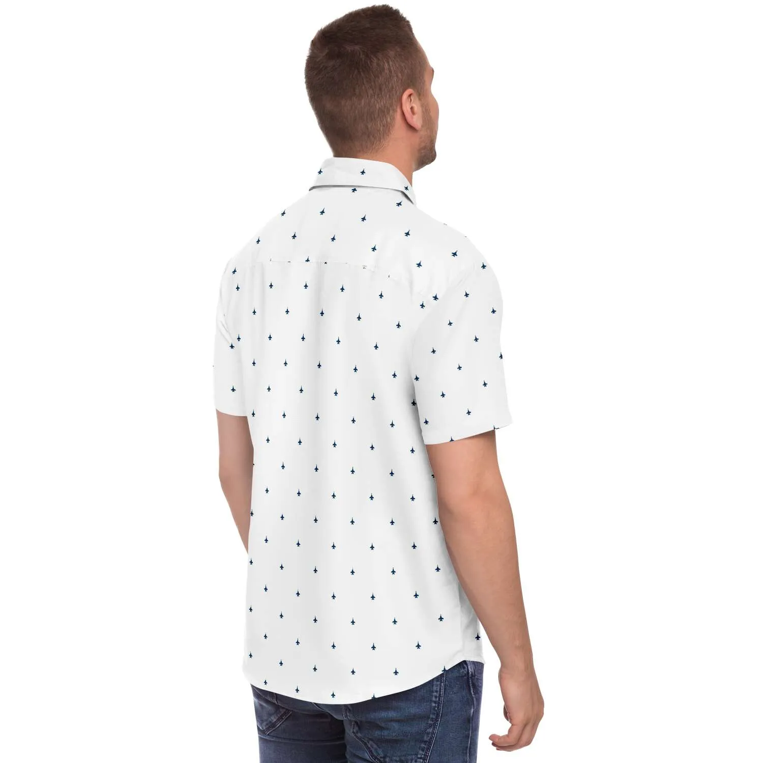 ANY Aircraft Subtle Mens Button Down Shirt