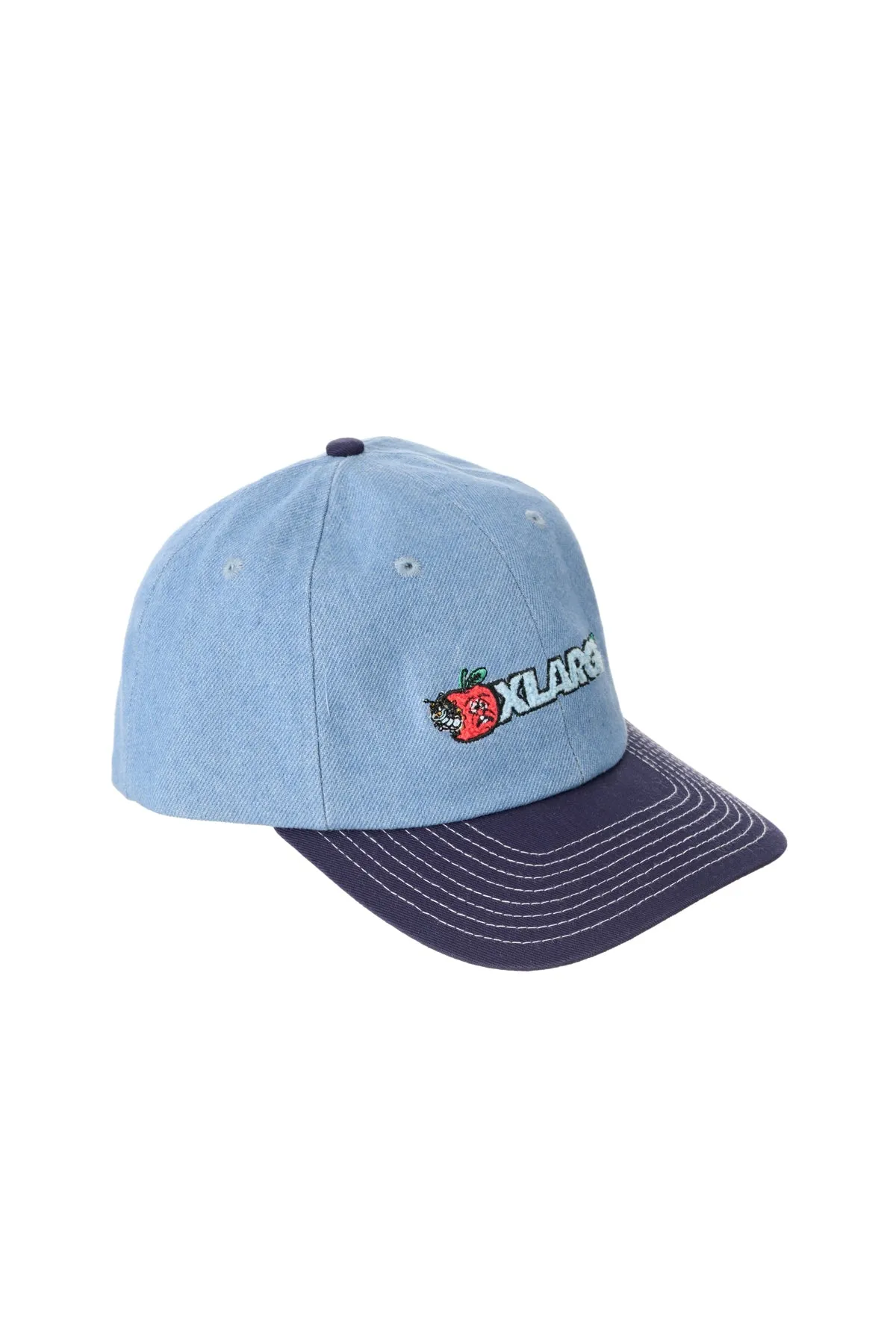 APPLES LOW PRO CAP - FADED DENIM/ NAVY