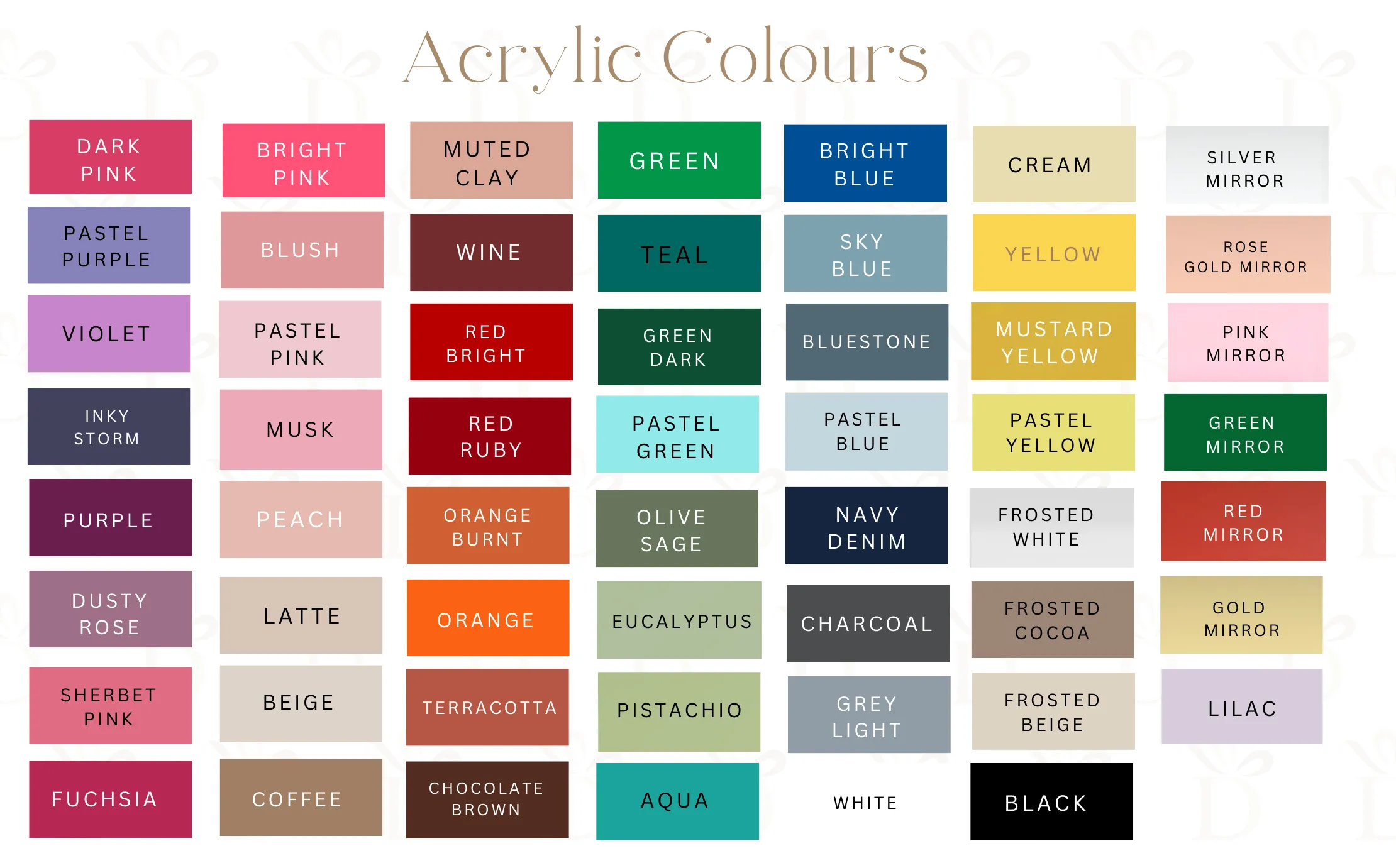 Arched Acrylic Wudu Chart