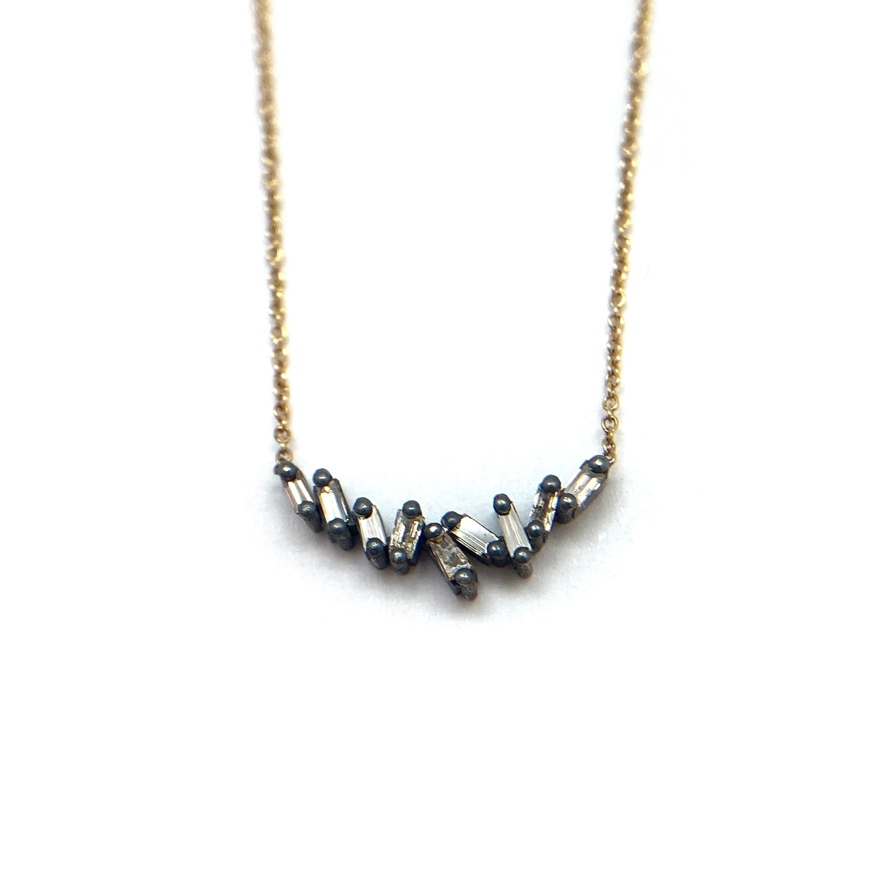 Arched Diamond Necklace