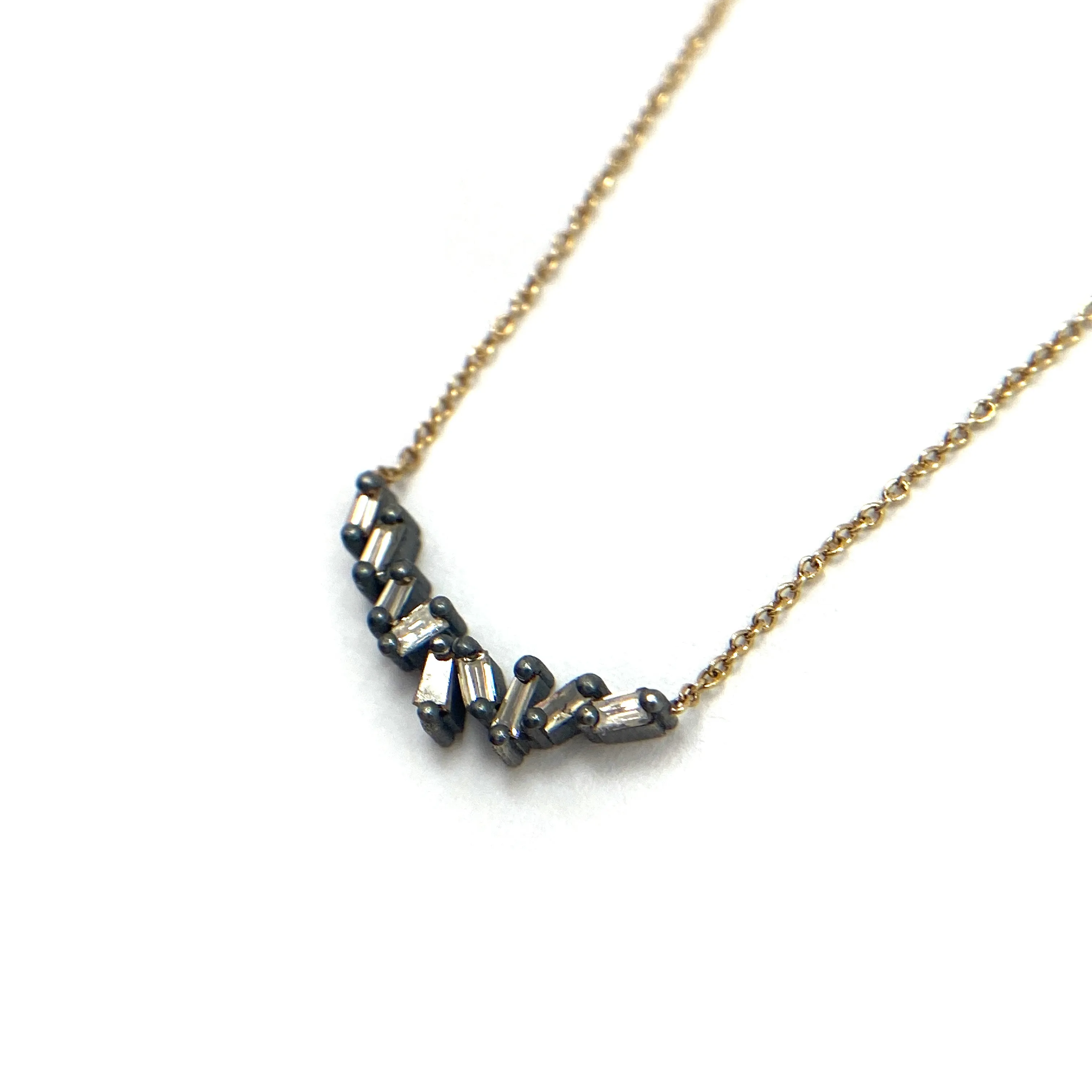 Arched Diamond Necklace