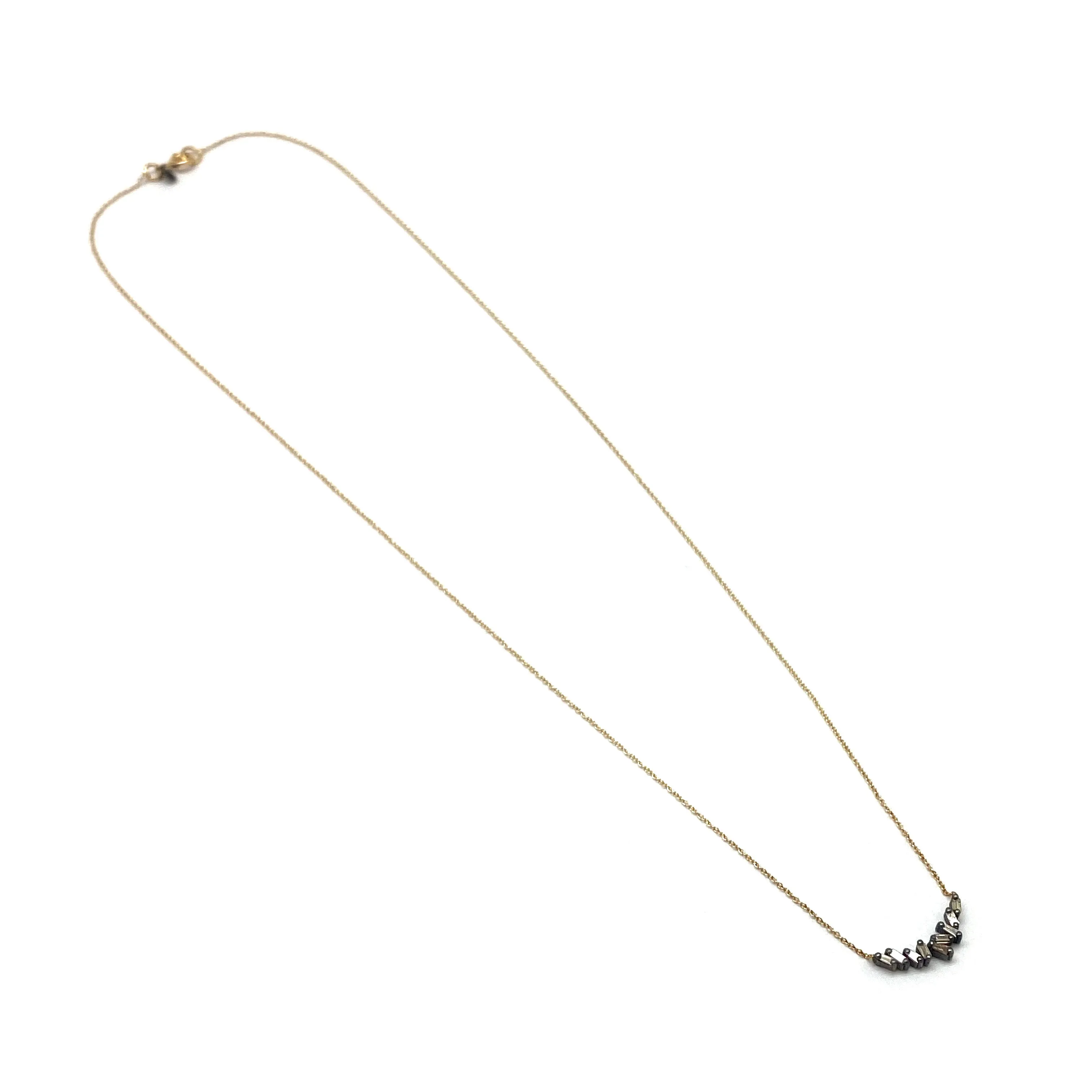 Arched Diamond Necklace