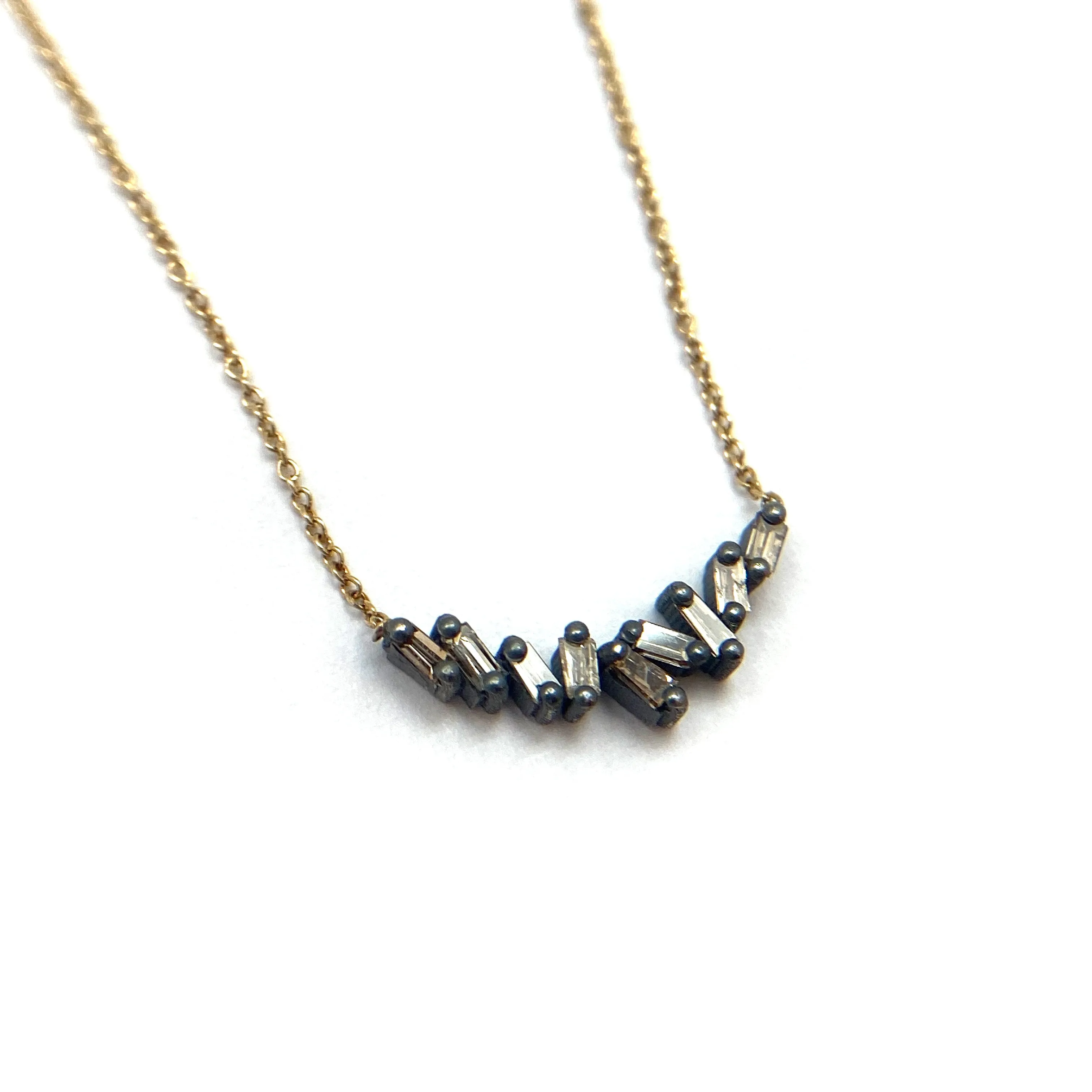 Arched Diamond Necklace