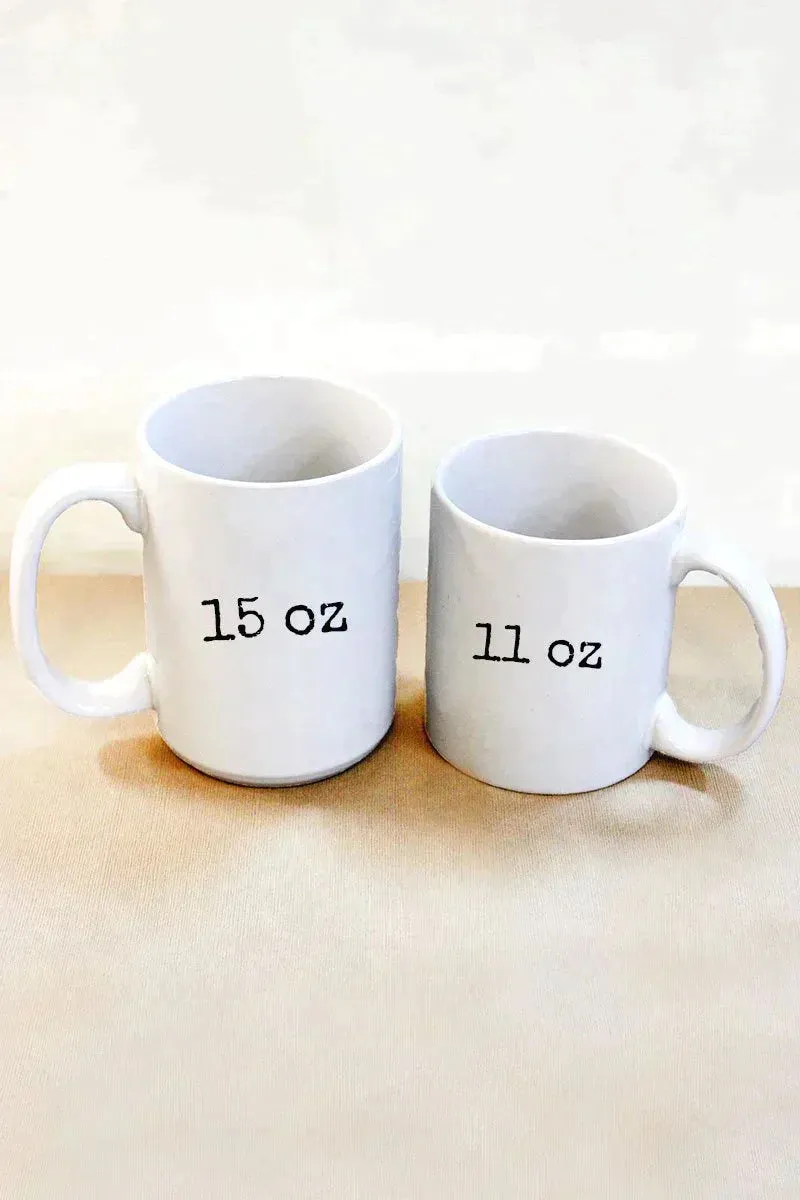 Arched Mommy Leopard White Mug