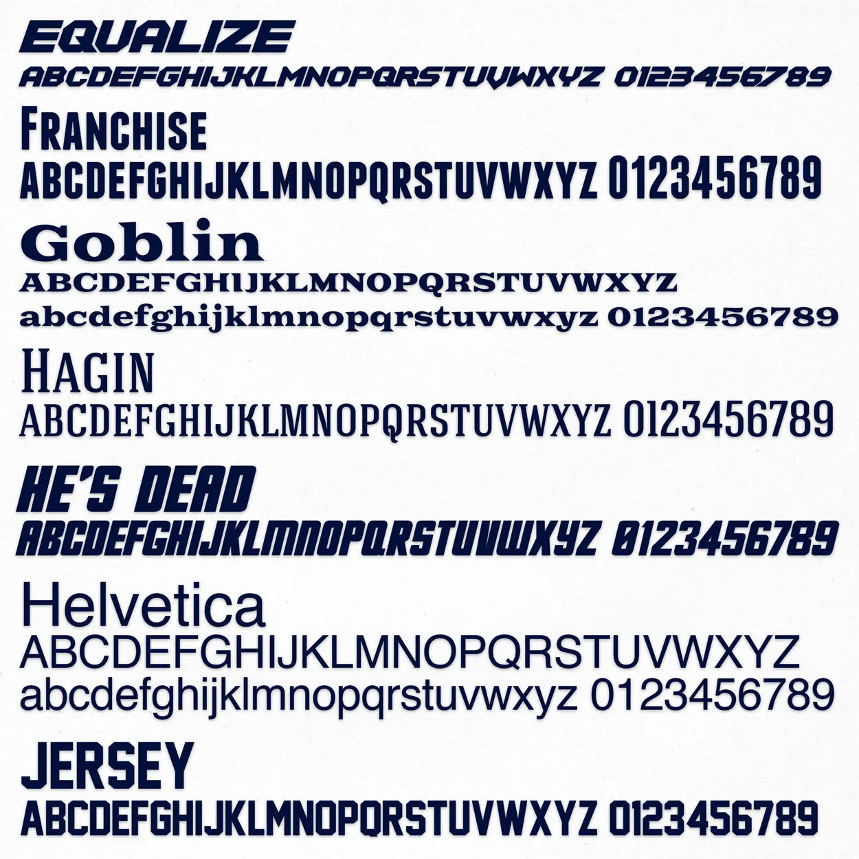 Arched Two Line Decal, 2 Pack