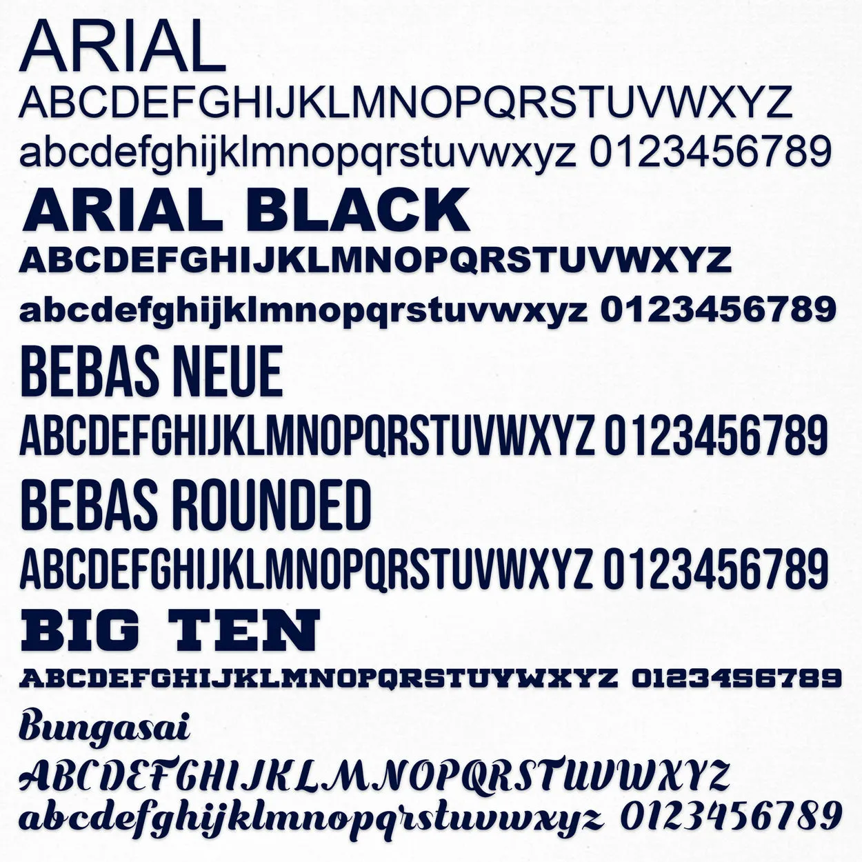 Arched Two Line Decal, 2 Pack
