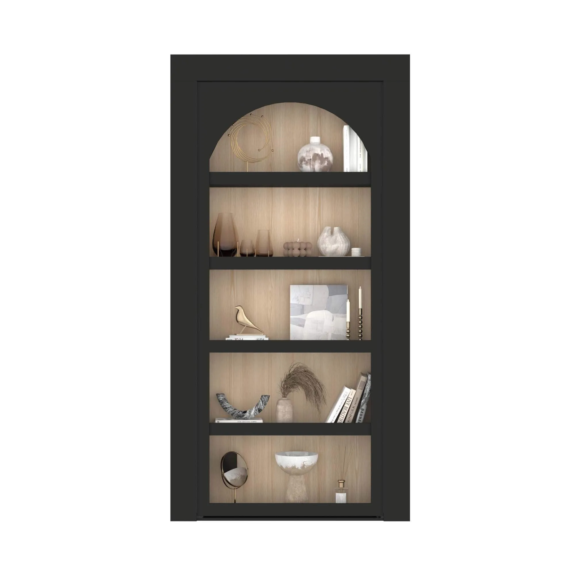 Archway Bookcase Door