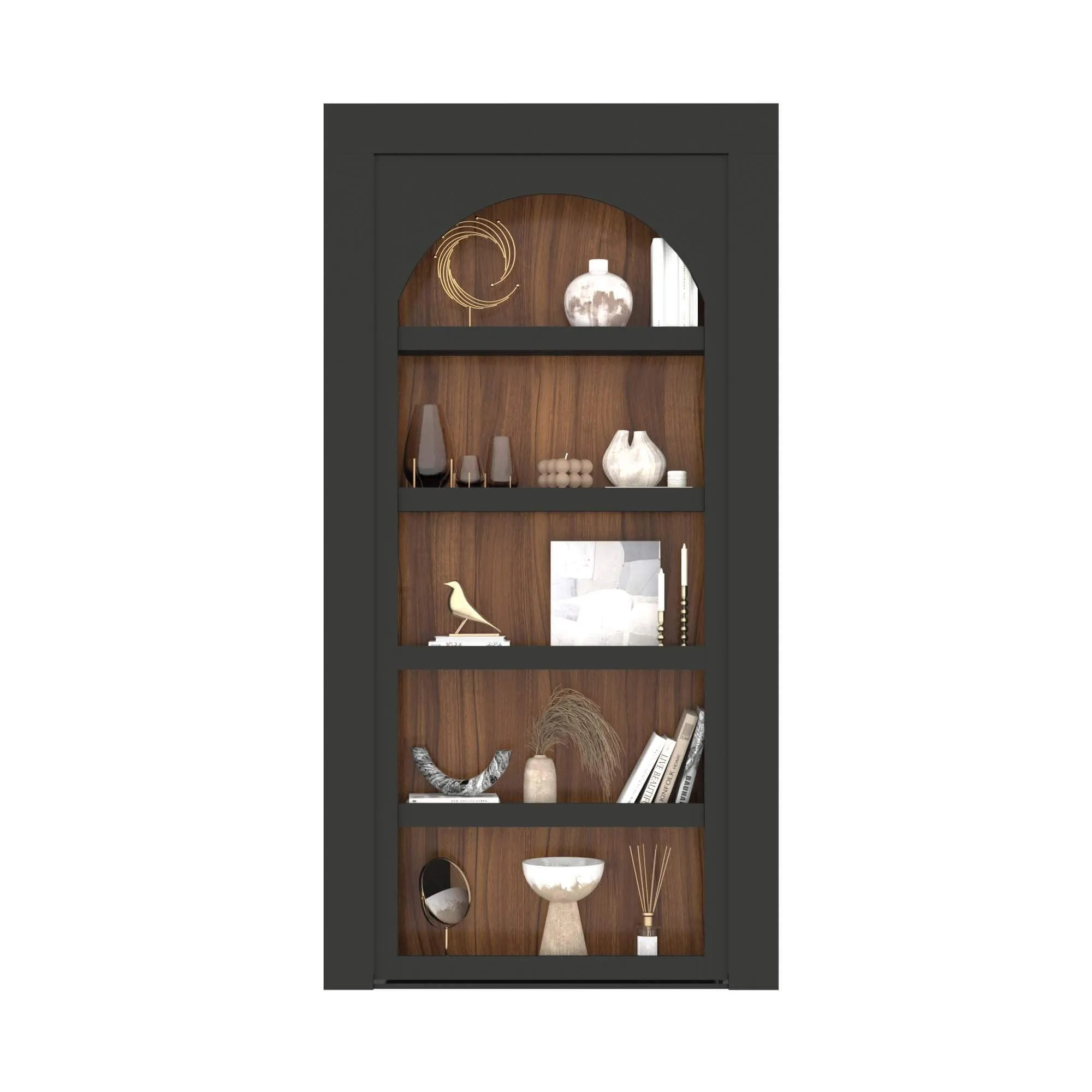 Archway Bookcase Door