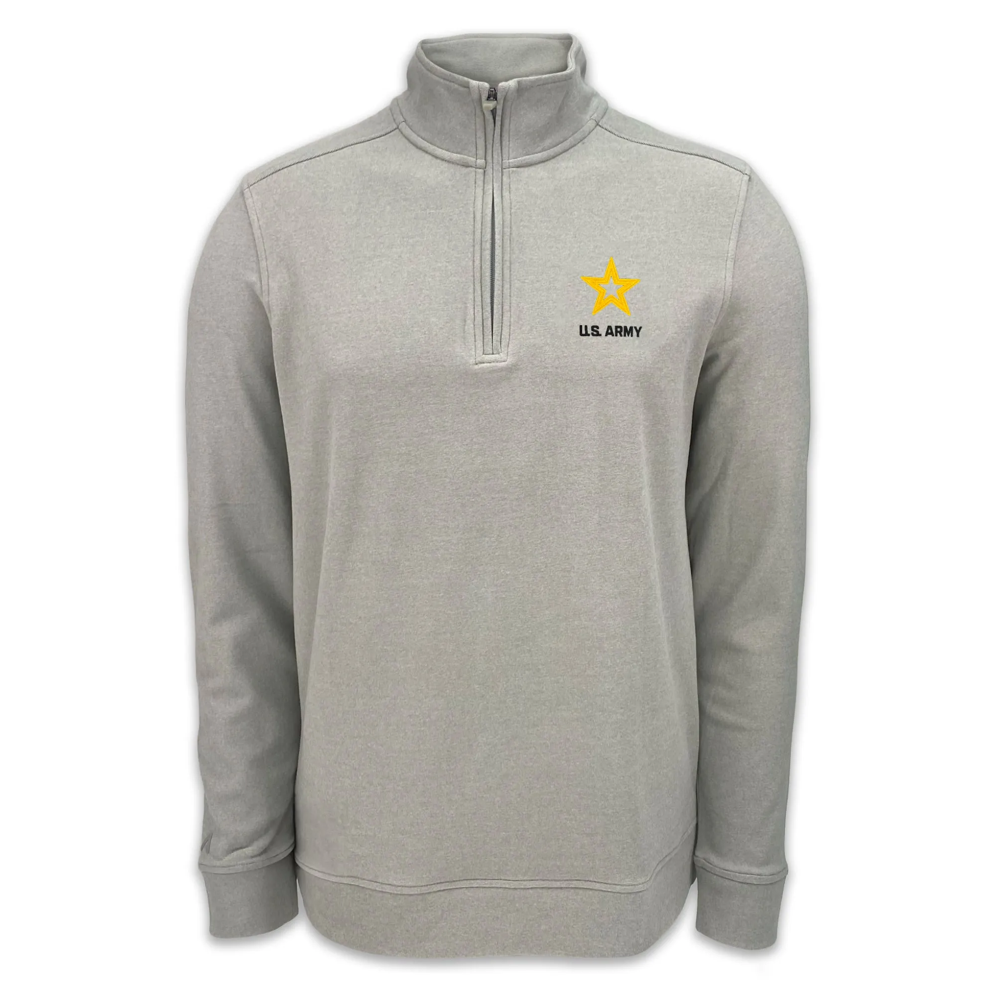 Army Subtle 1/4 Zip Pullover (Grey)