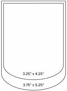 a|s die set - rounded pennant duo