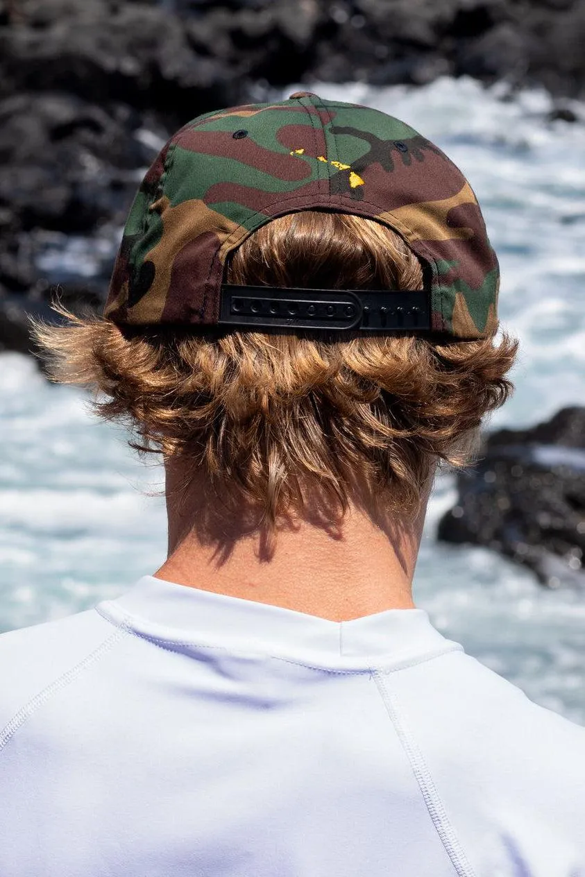 Asana Hawaii Island Flag Snapback Hat
