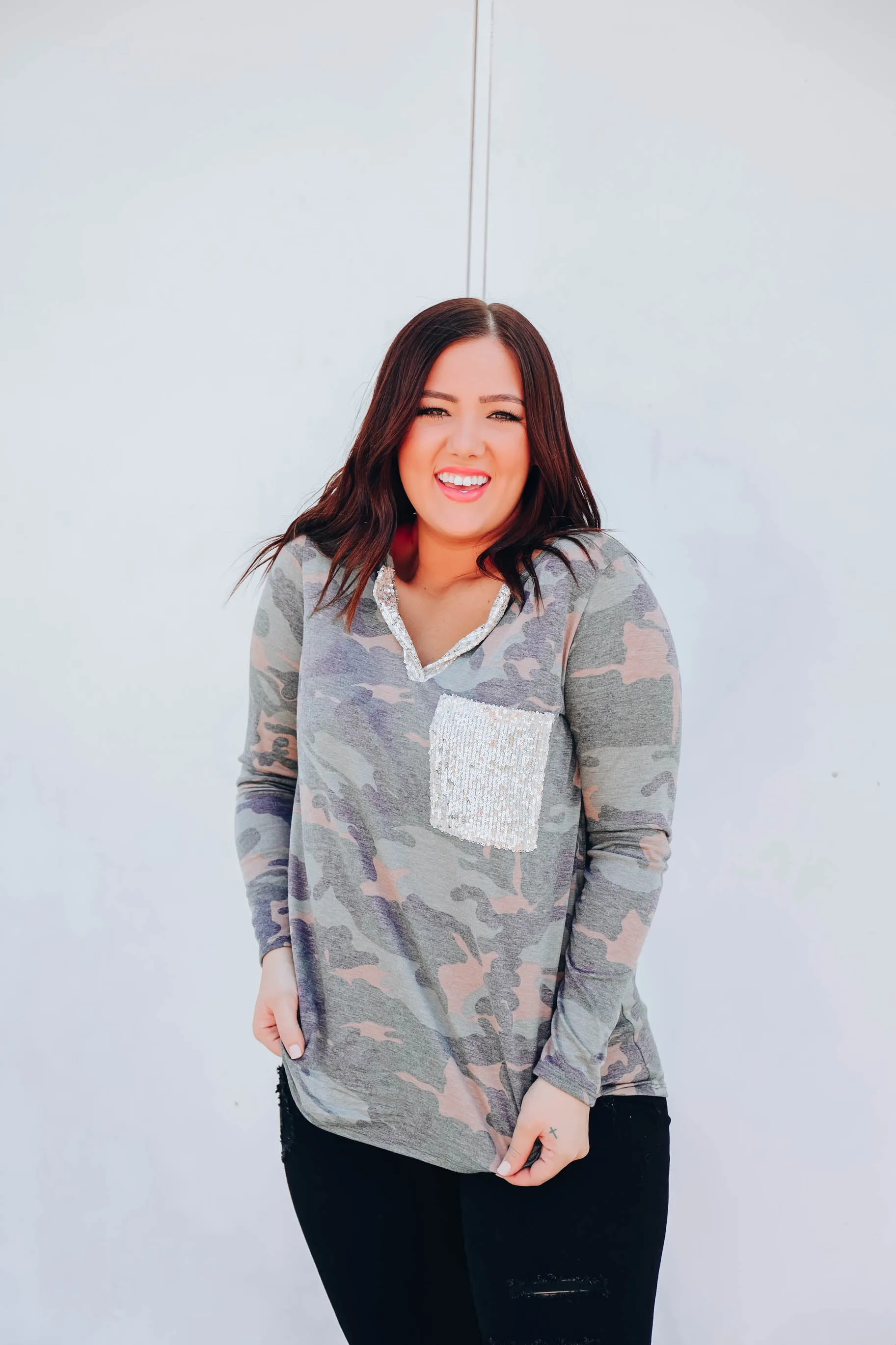 Aspen Camo Top