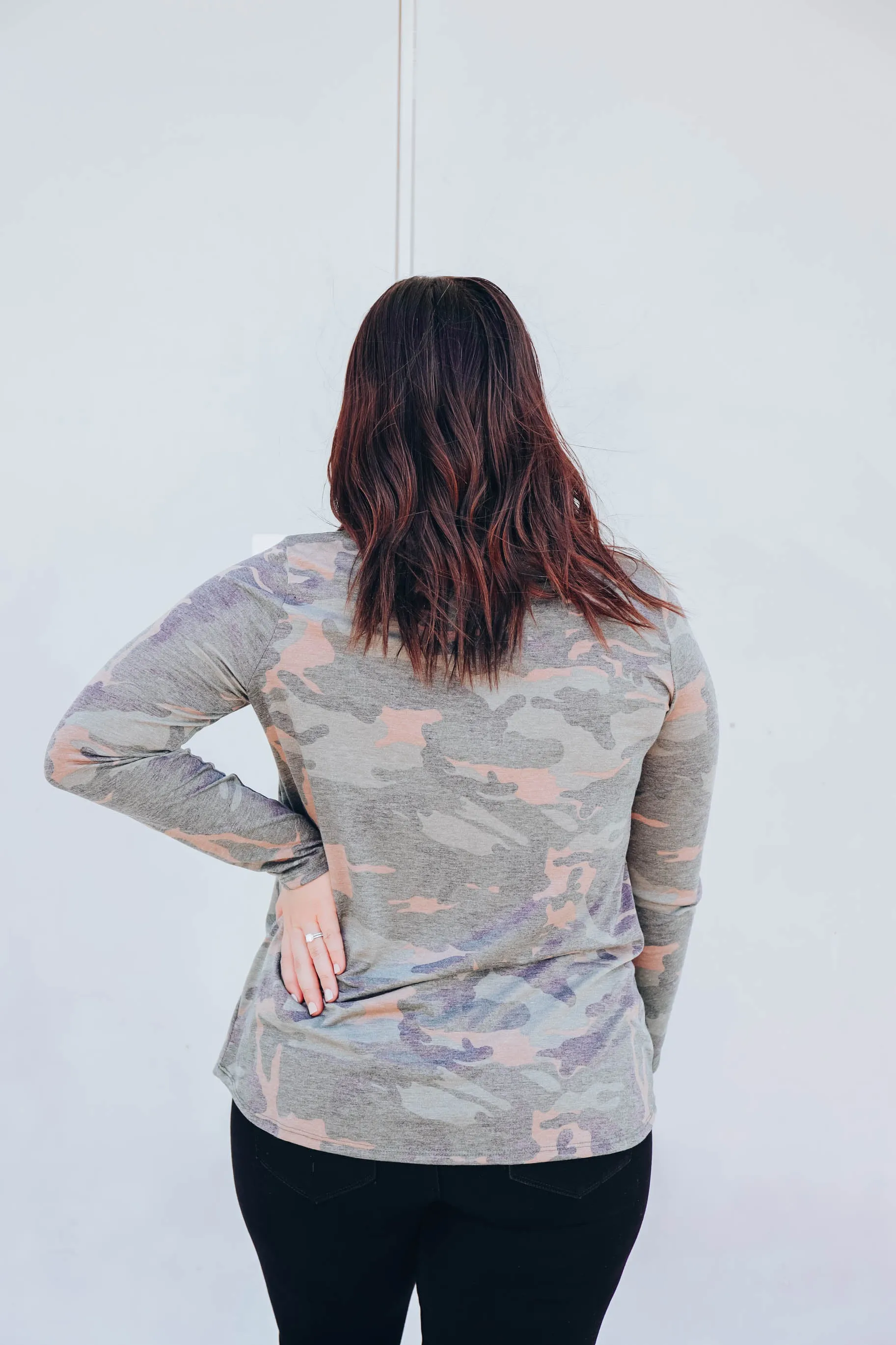 Aspen Camo Top