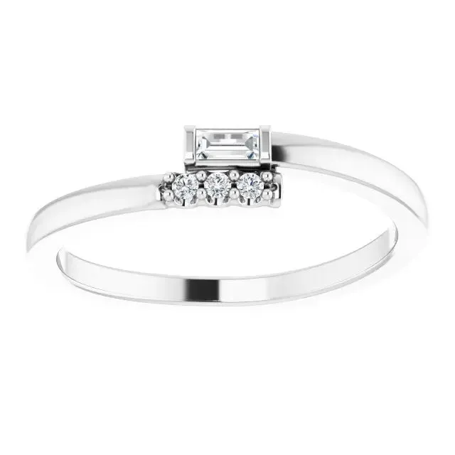 Baguette Trio Stackable Band
