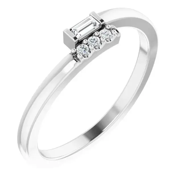 Baguette Trio Stackable Band