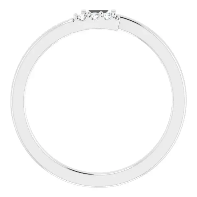 Baguette Trio Stackable Band