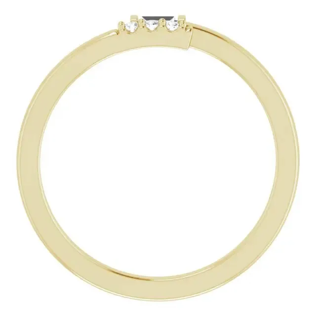 Baguette Trio Stackable Band