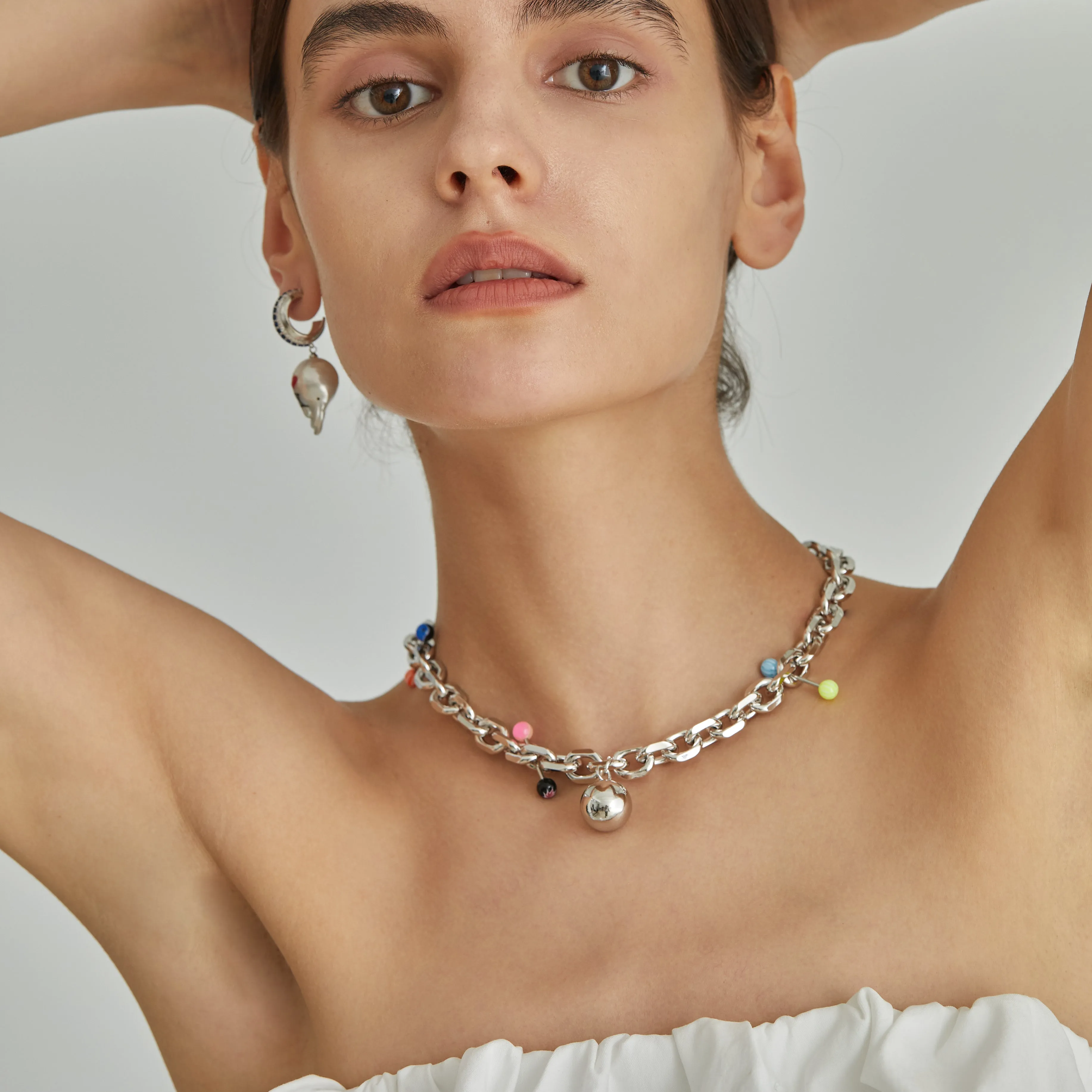Ball Drop Fun Necklace