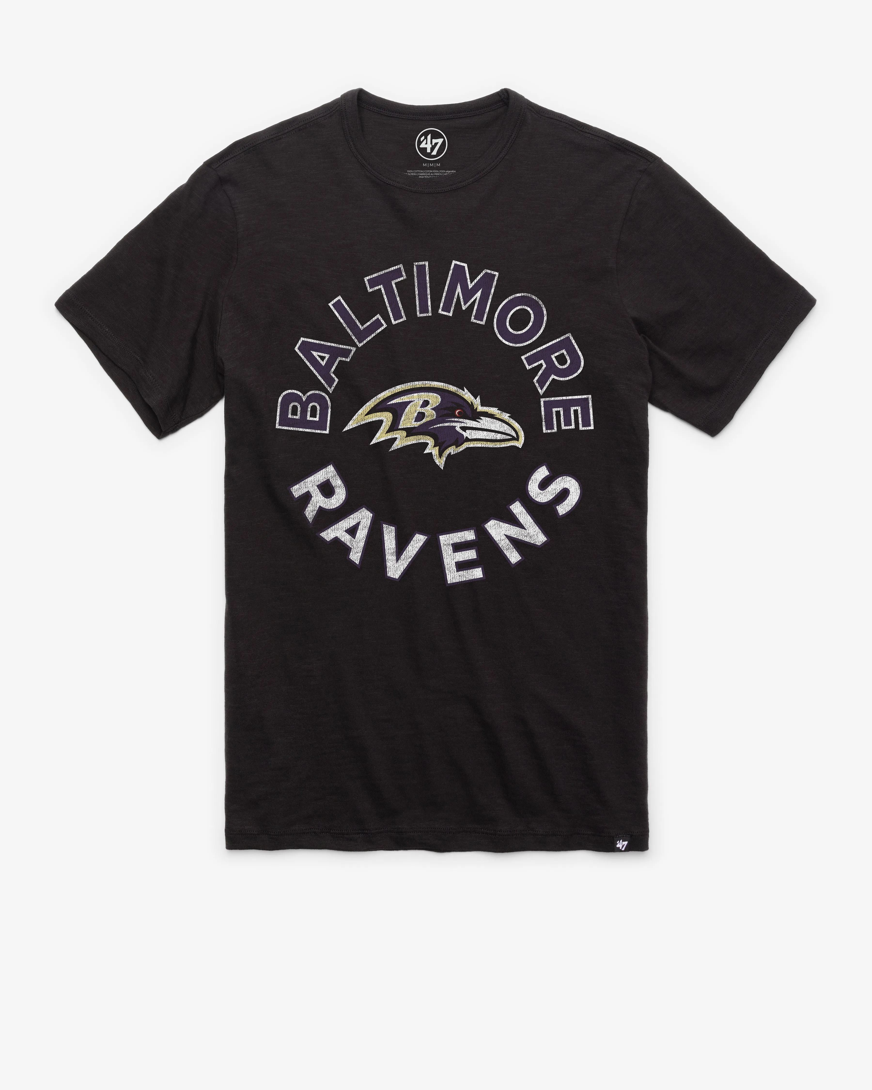 BALTIMORE RAVENS ROUNDED '47 SCRUM TEE