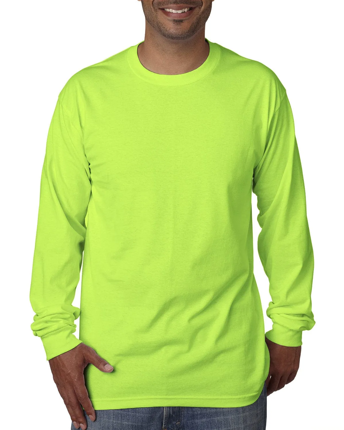 Bayside USA Made Long Sleeve T-Shirt