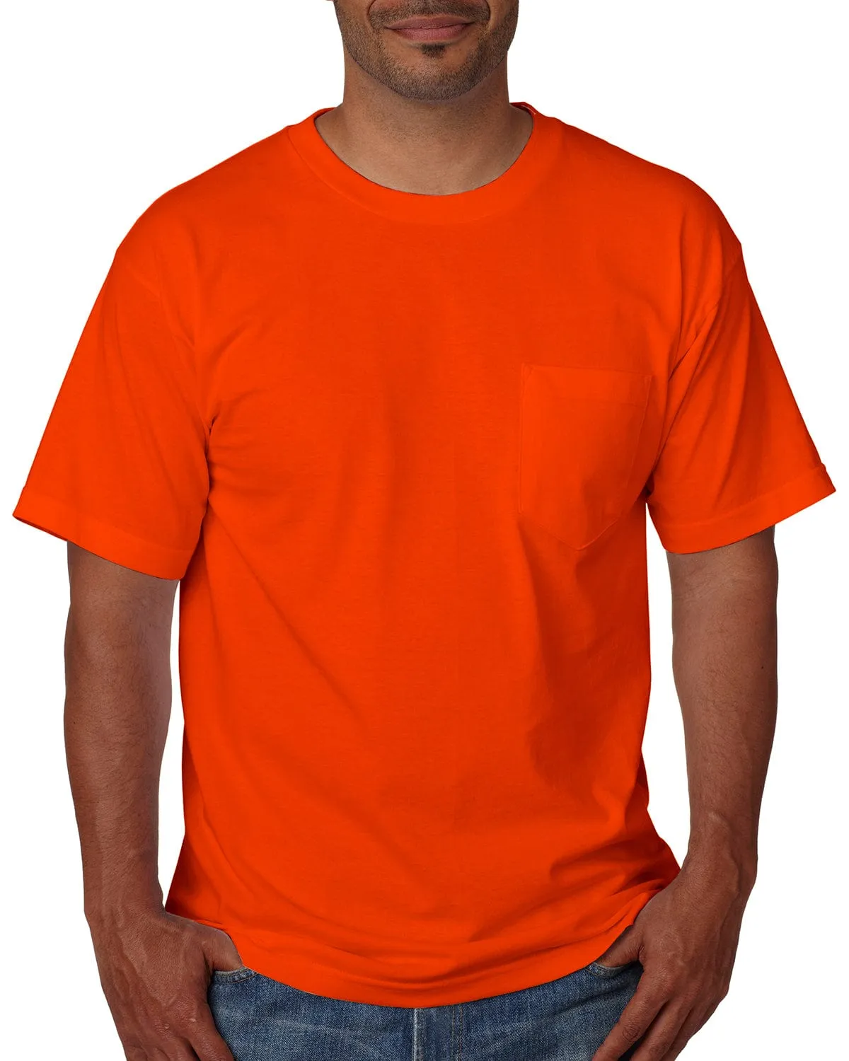Bayside USA Made Short Sleeve Pocket T-Shirt