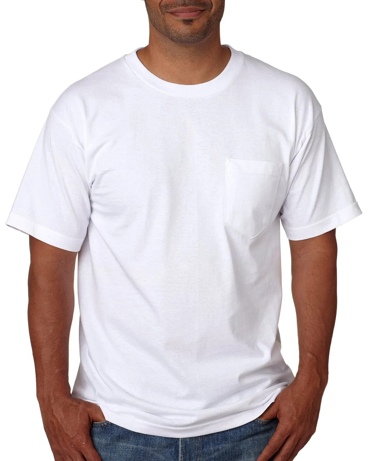 Bayside USA Made Short Sleeve Pocket T-Shirt