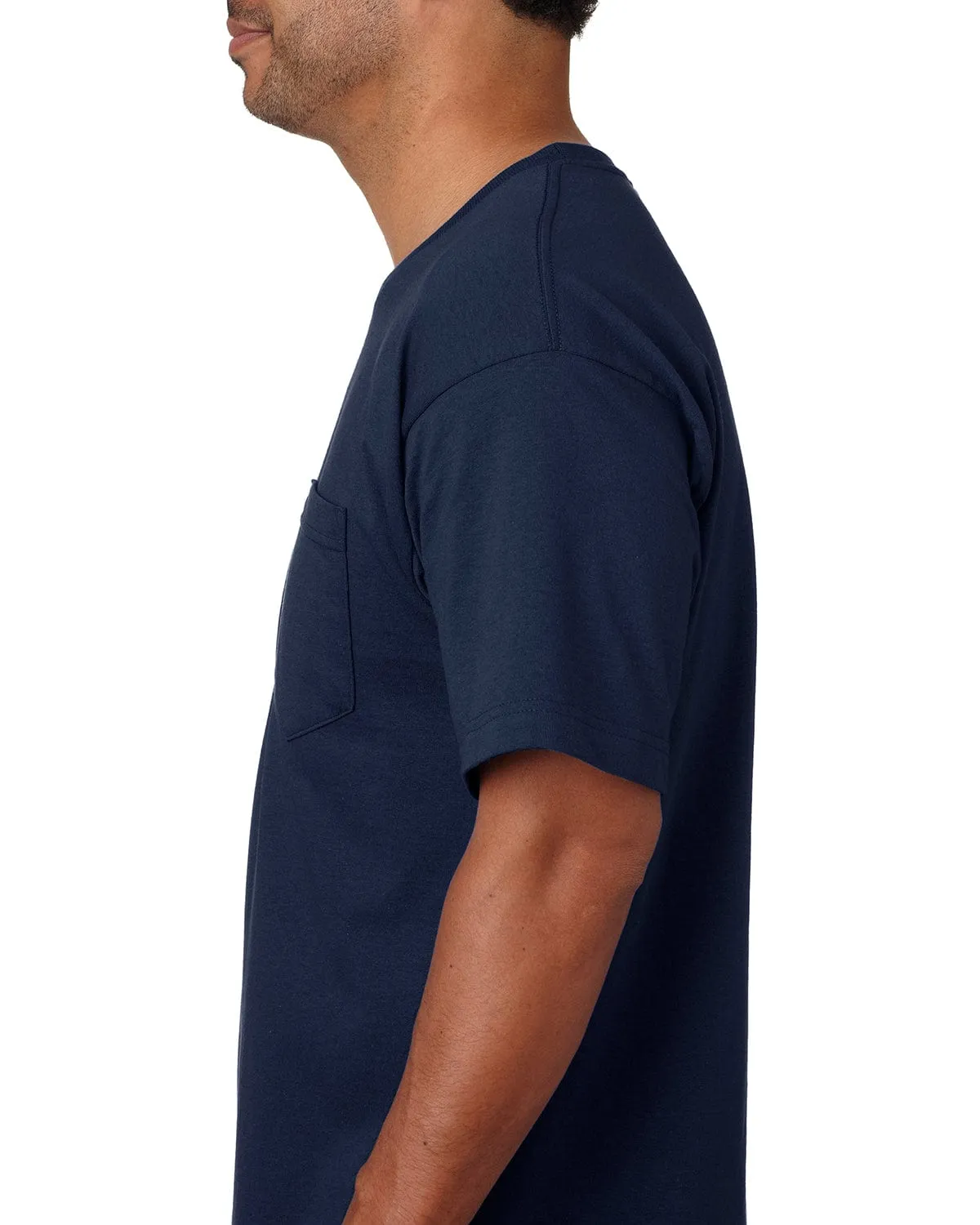 Bayside USA Made Short Sleeve Pocket T-Shirt