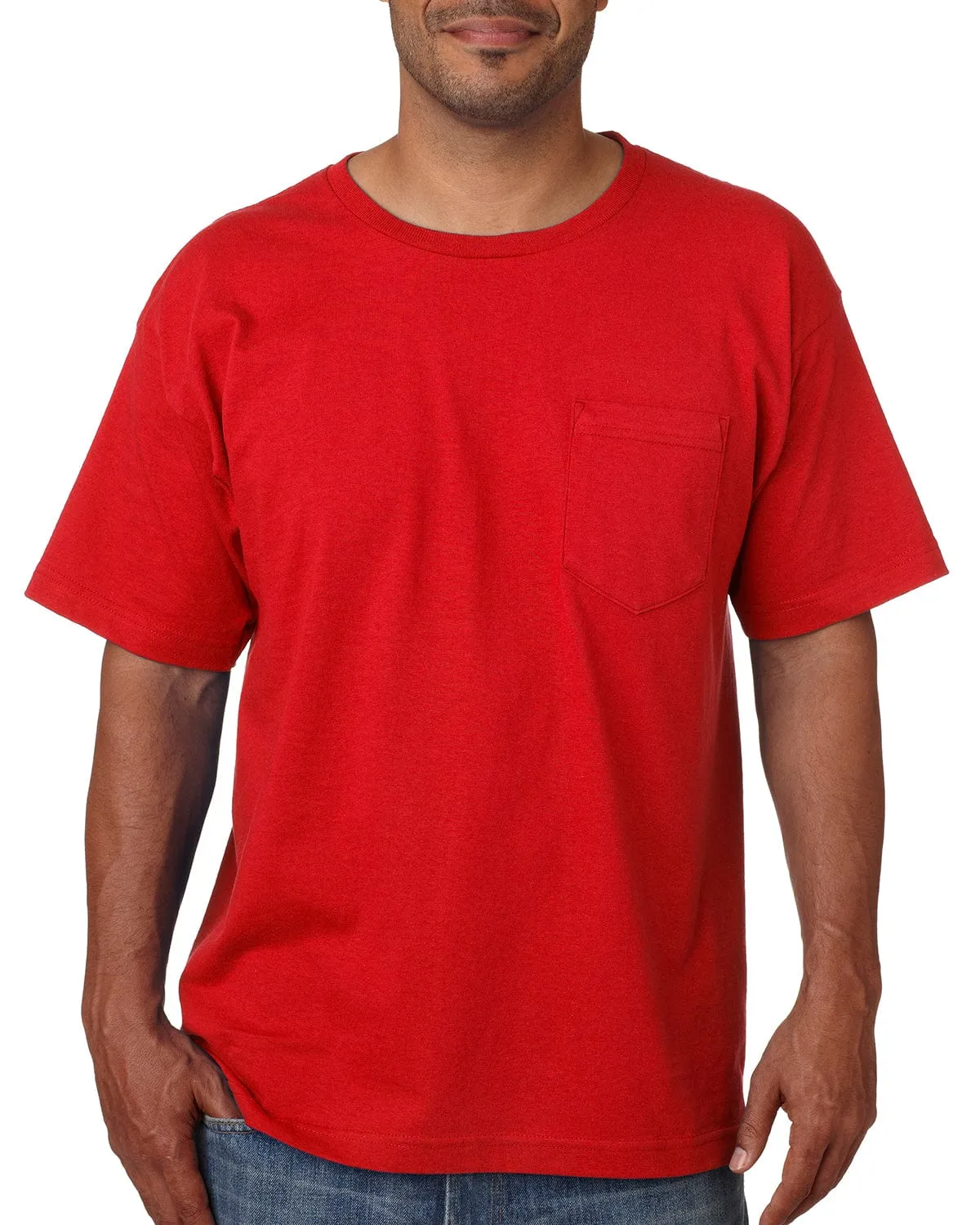 Bayside USA Made Short Sleeve Pocket T-Shirt