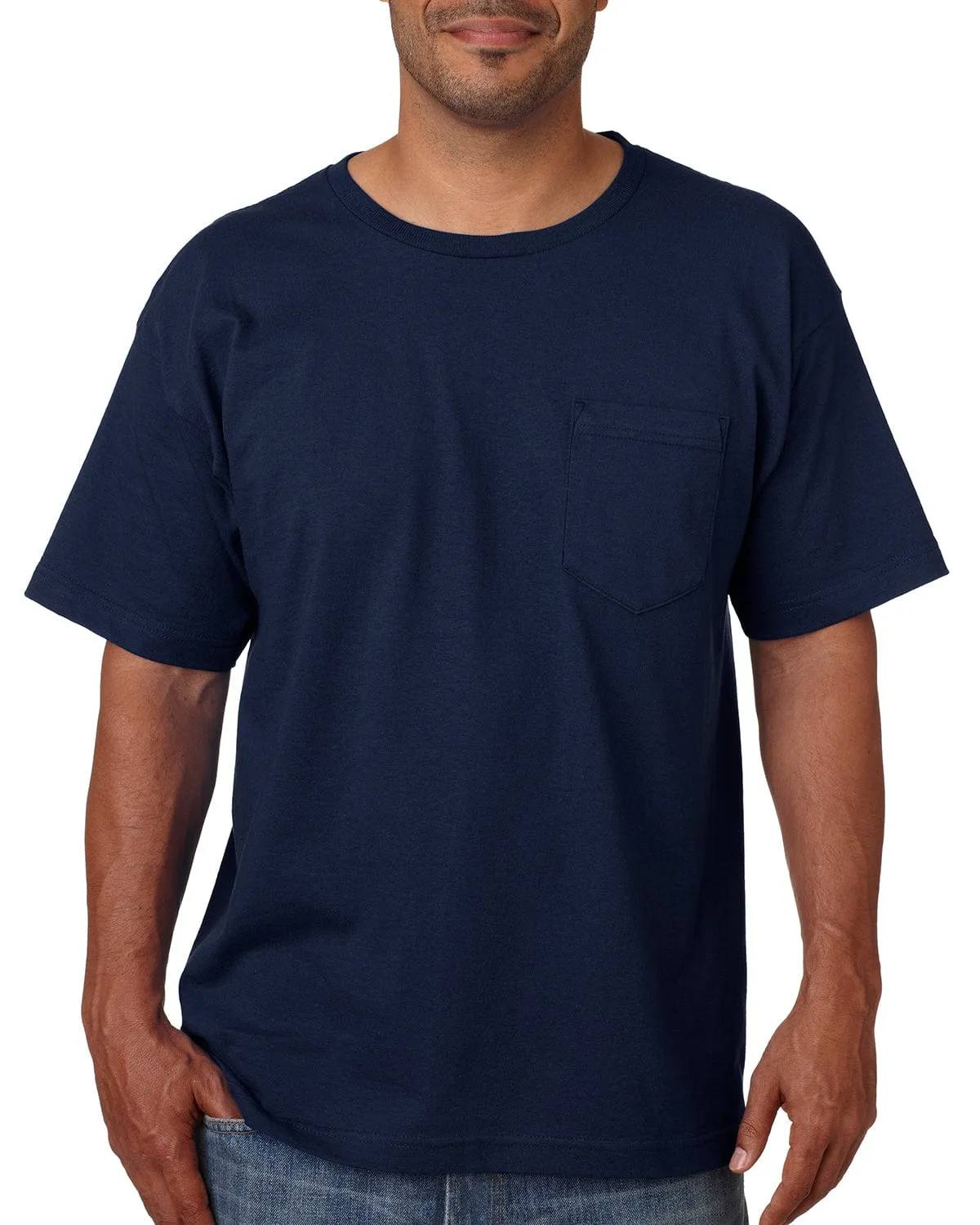 Bayside USA Made Short Sleeve Pocket T-Shirt