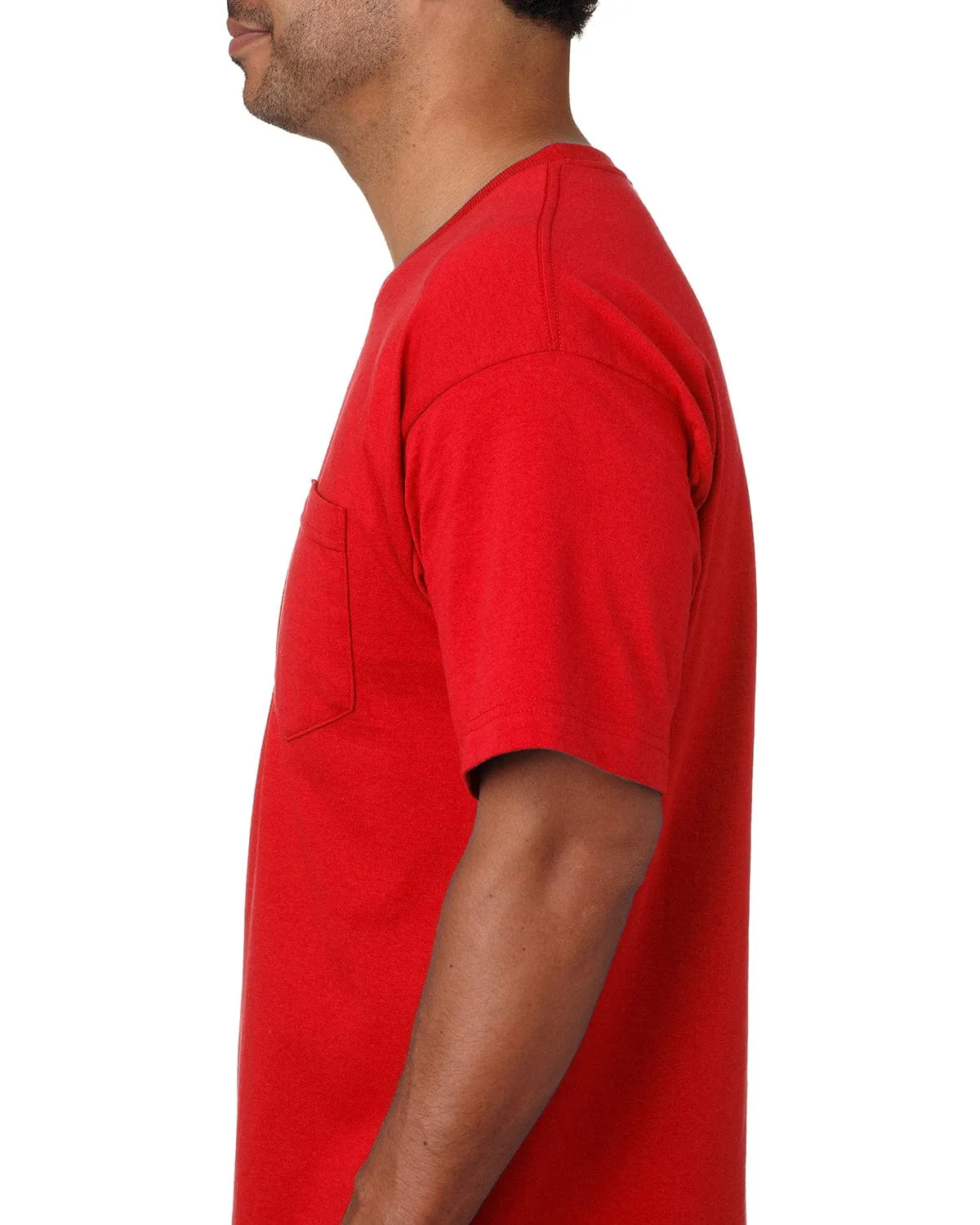 Bayside USA Made Short Sleeve Pocket T-Shirt