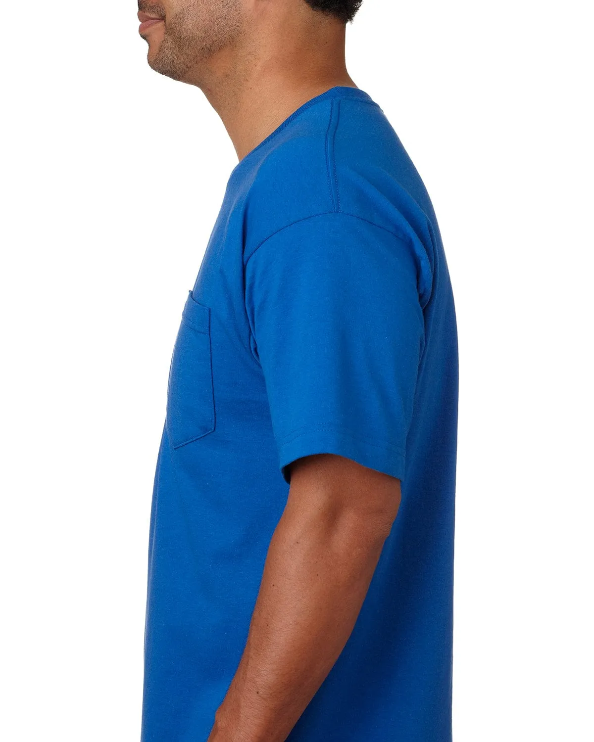 Bayside USA Made Short Sleeve Pocket T-Shirt