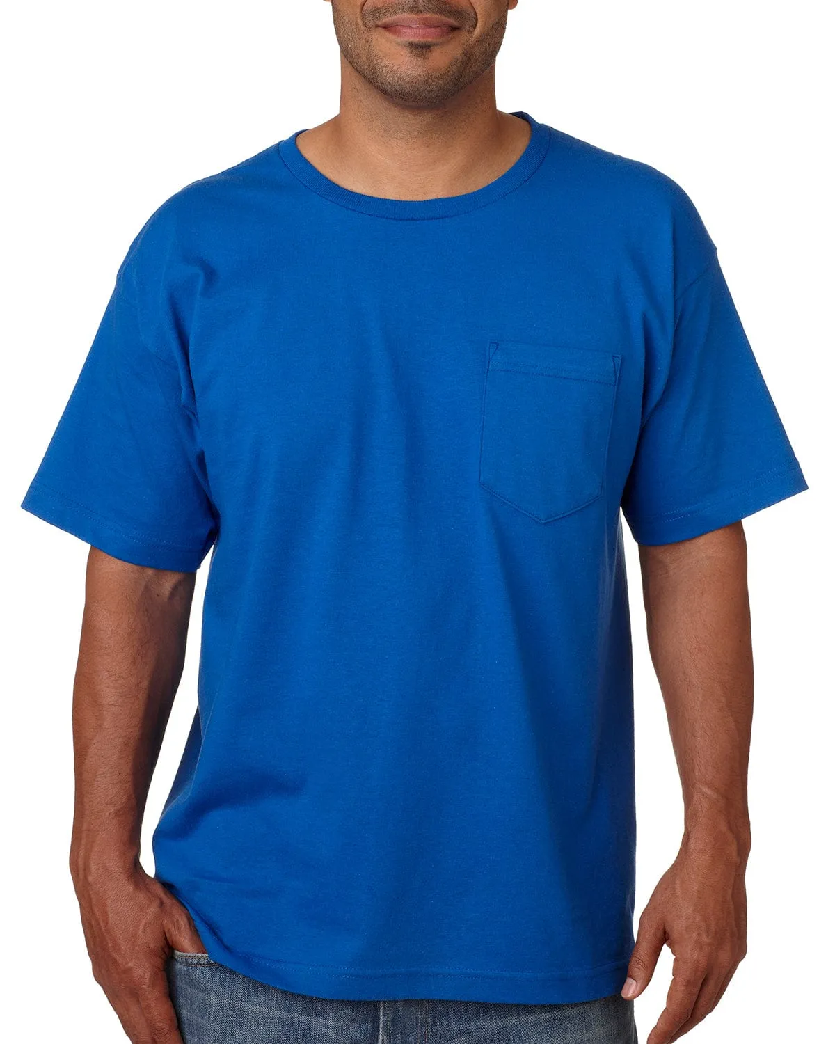 Bayside USA Made Short Sleeve Pocket T-Shirt