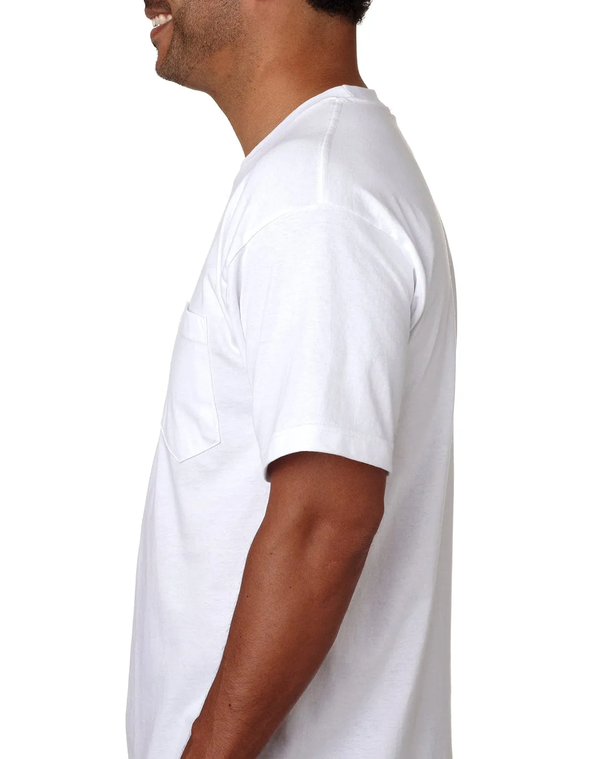 Bayside USA Made Short Sleeve Pocket T-Shirt