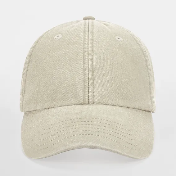 Beechfield - Low Profile Vintage Cap - Adjustable - Vintage Sand