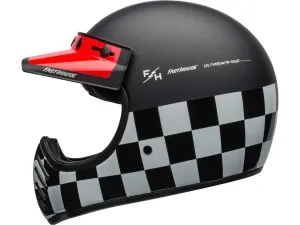 BELL Moto-3 Helmet Classic Fasthouse Checkers Black/White/Red