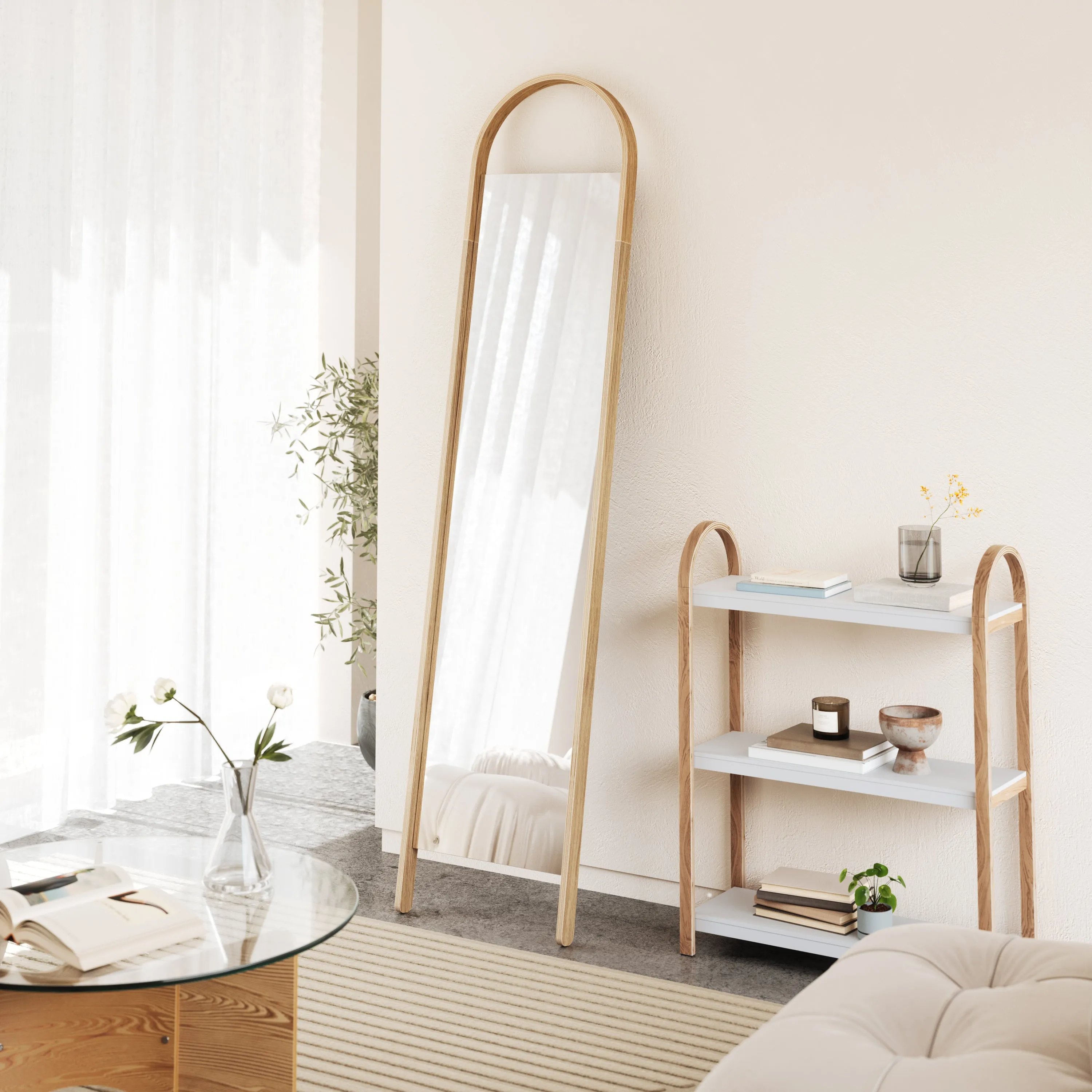 BELLWOOD LEANING MIRROR