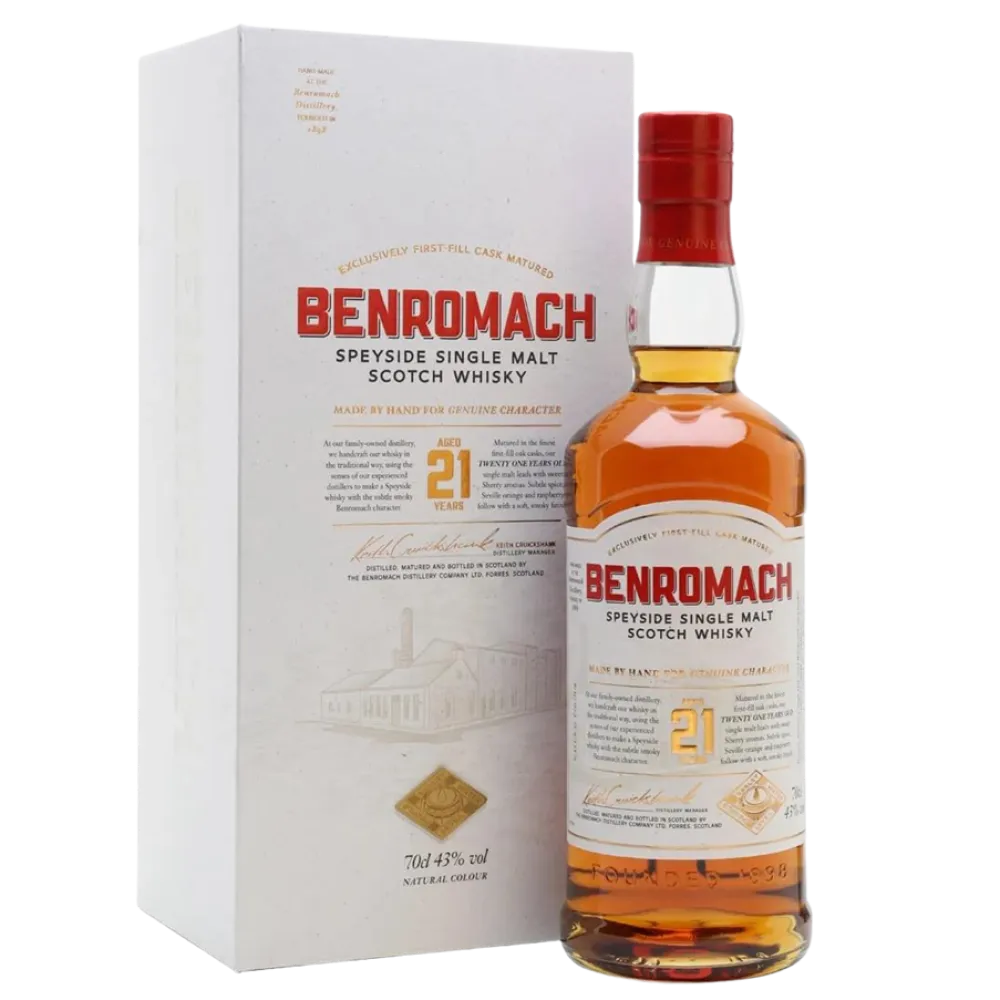 Benromach 21yo Single Malt 700mL