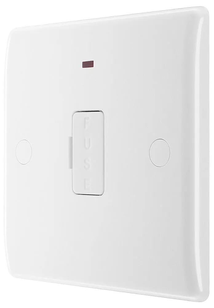 BG 856 White Round Edge Unswitched Spur   Neon
