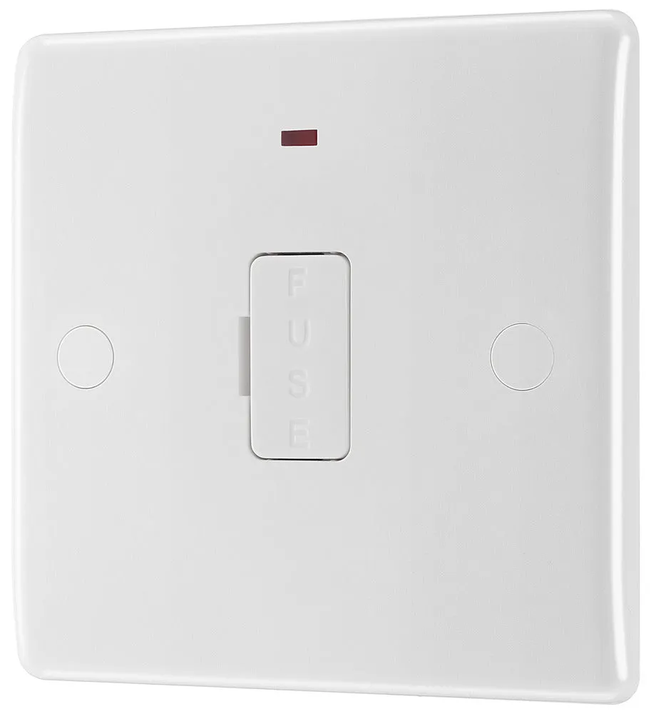 BG 856 White Round Edge Unswitched Spur   Neon