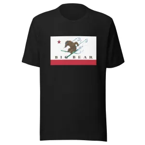 Big Bear CA Flag Ski Shirt