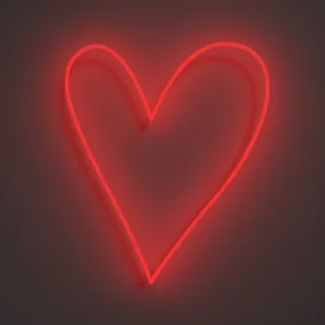 Big Big Heart - LED neon sign