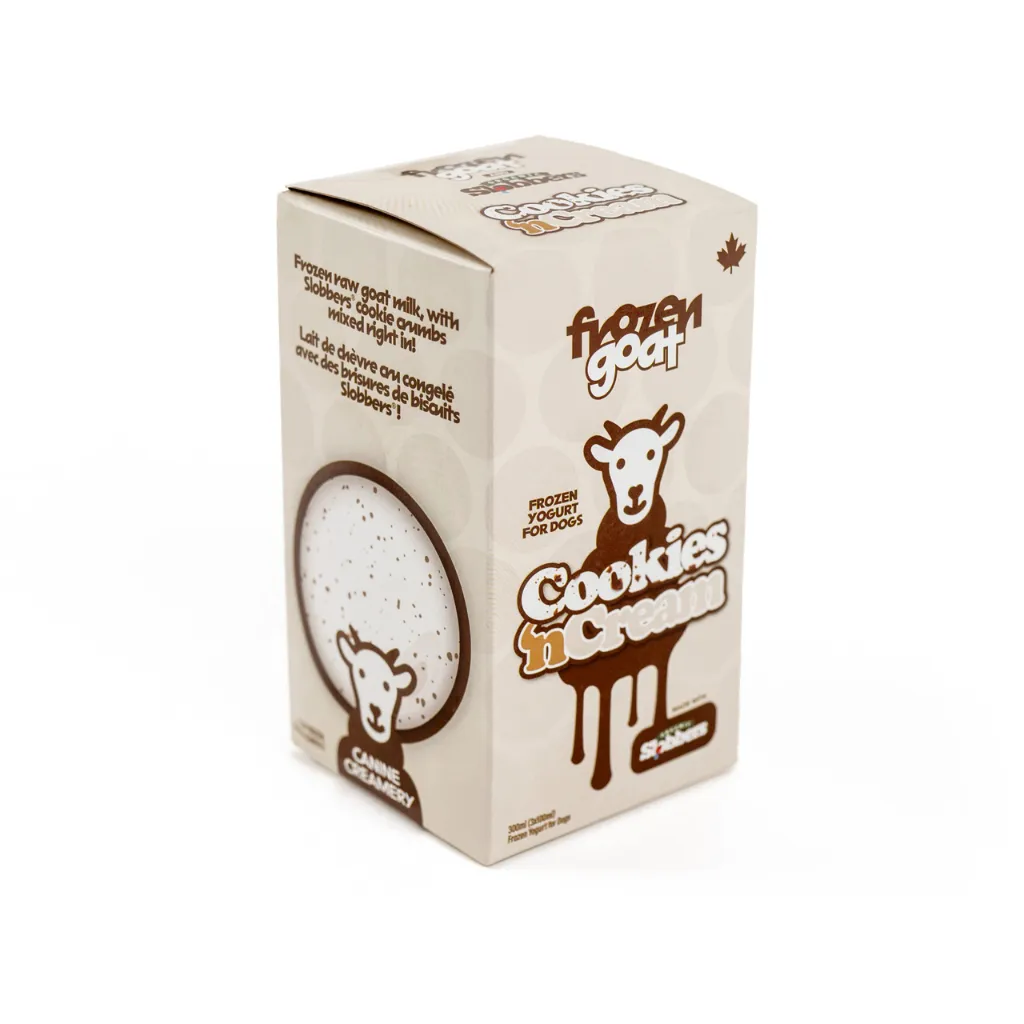 Big Country Raw Frozen Goat Treat - Cookies N Cream
