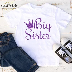 Big Sister T-Shirt | Personalised Big Sister Tee
