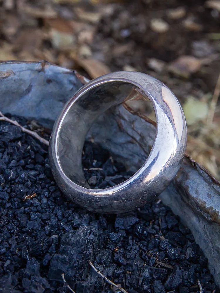 Big Sleek Modern Bangle by Simon Sebbag