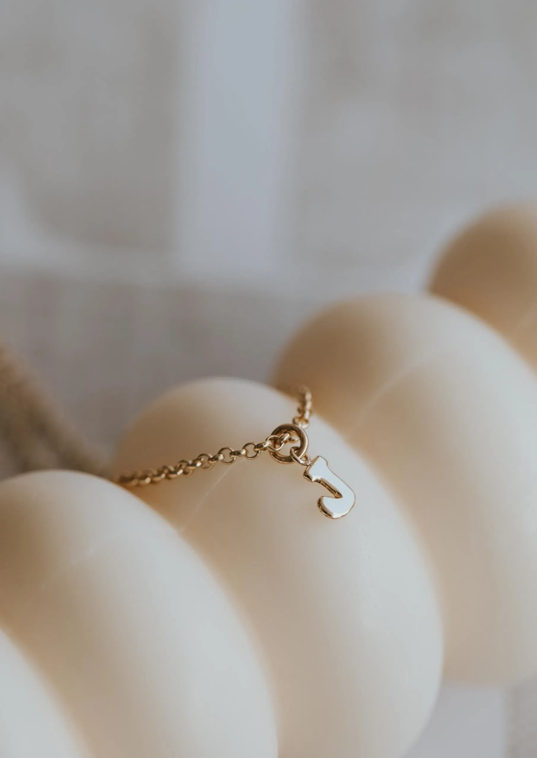 Birdie Initial Necklace