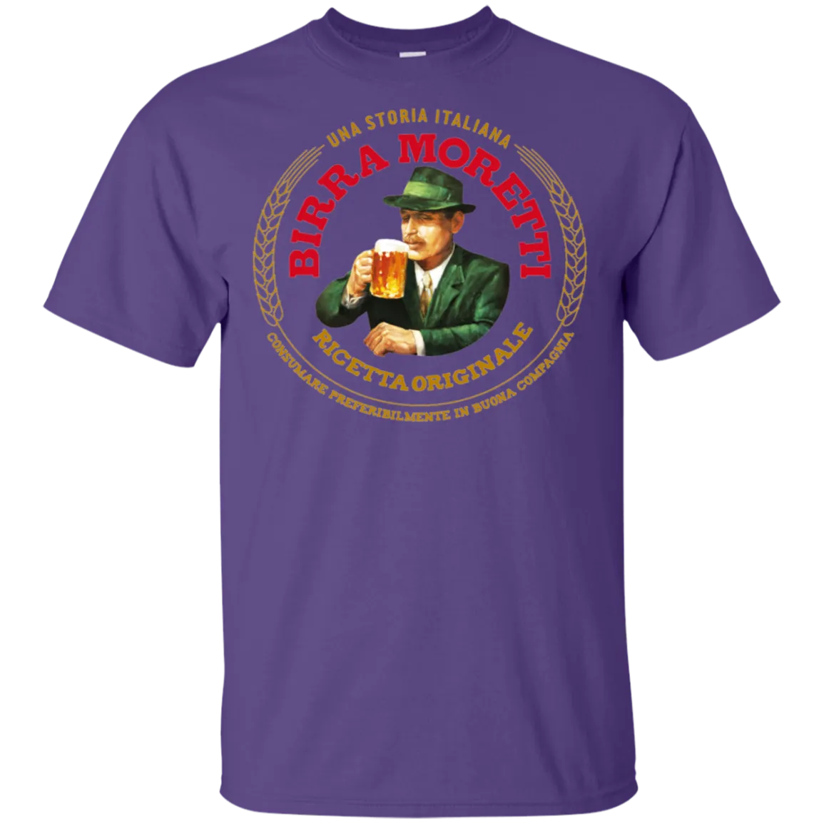 Birra Moretti Beer T-Shirt Custom Designed