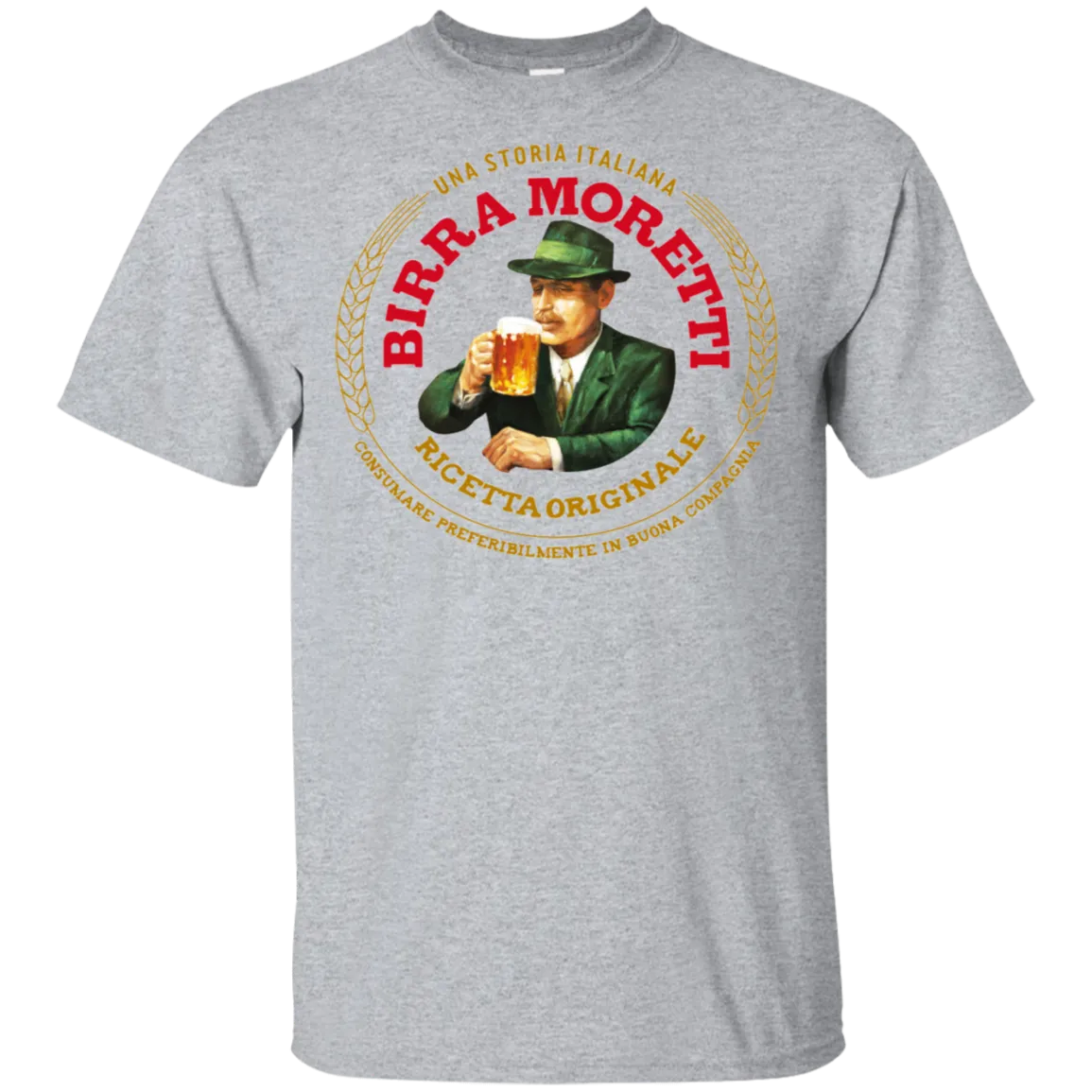 Birra Moretti Beer T-Shirt Custom Designed