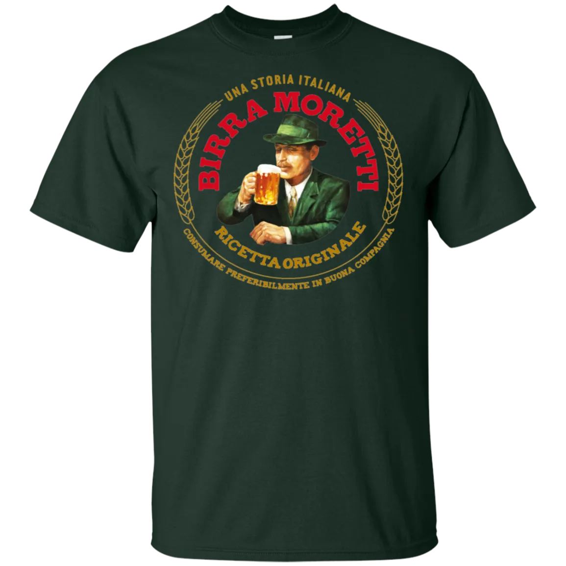 Birra Moretti Beer T-Shirt Custom Designed