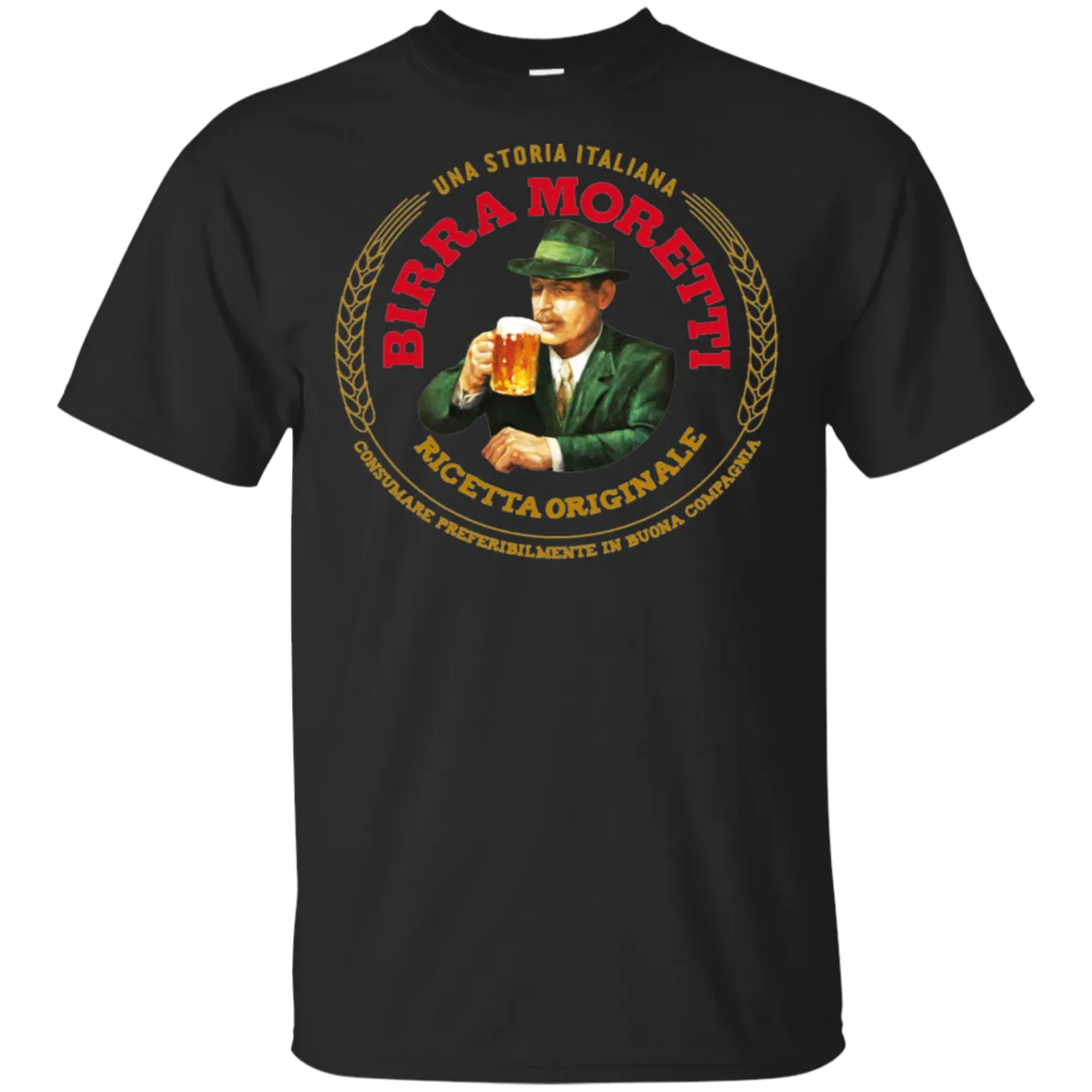 Birra Moretti Beer T-Shirt Custom Designed